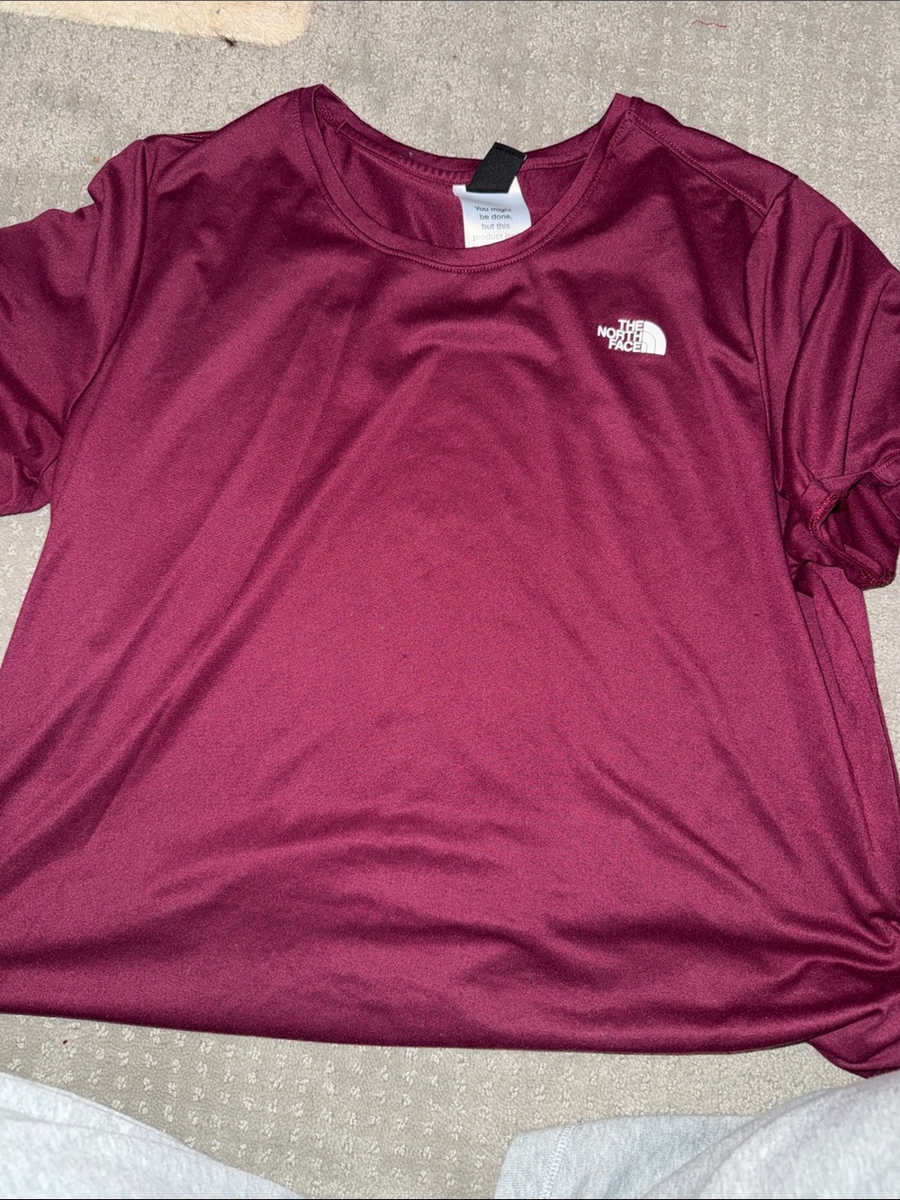 The North Face women’s Burgundy Athletic Tee